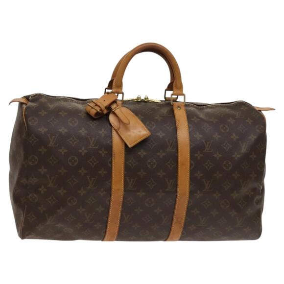 LOUIS VUITTON Monogram Keepall 50 Boston Bag M41426 - Picture 1 of 16